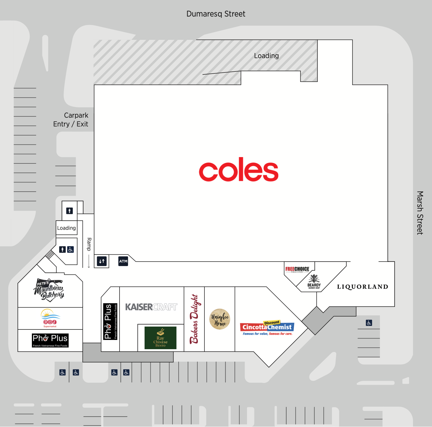 Armidale food emporium, Coles
